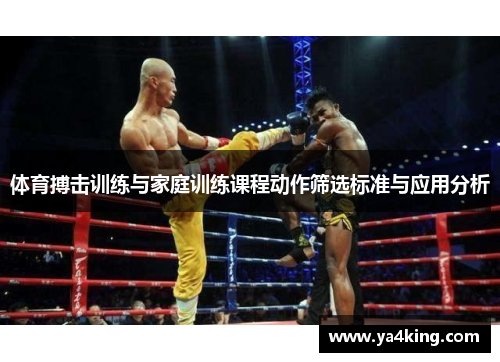 体育搏击训练与家庭训练课程动作筛选标准与应用分析